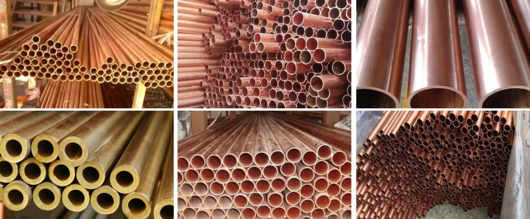 Chinese Factory Wholesale T2 Tp2 Tu1 Tu0 C10100 C11000 C12200 C12000 Copper Straight Pipes Copper Pipe Copper Tube with High Quality
