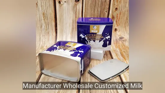 High Quality Food Tin Box for Storing Protein Powder and Cookies 