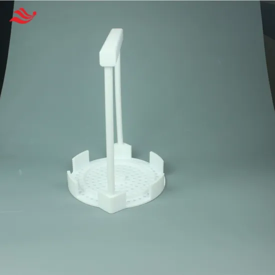 Customized PTFE Silicon Wafer Carrier Cleaning Flower Basket High