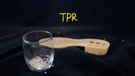 Hot Selling Recycle TPR Compound Granuls Raw Material for Shoe Soles with Factory Price 