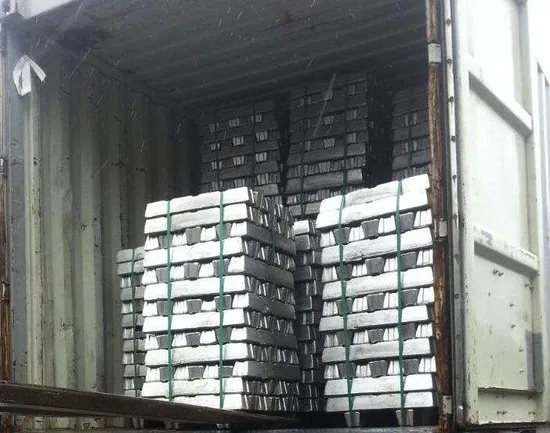 Cadmium Ingots Pure Zinc Ingot 99.99% 99.995% Purity Zinc Ingots Metal 