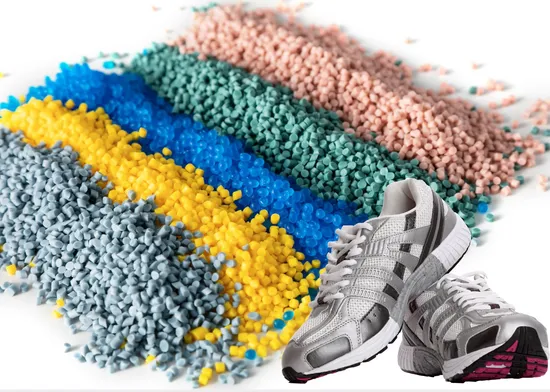 Thermal Plastic Rubber TPR TPE Elastomer Compound Granule Sole Materials 
