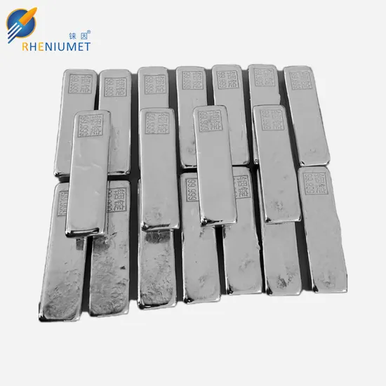 4n Indium in Metal Beads/ Ingot/Wire/Indium Sheet for Hot